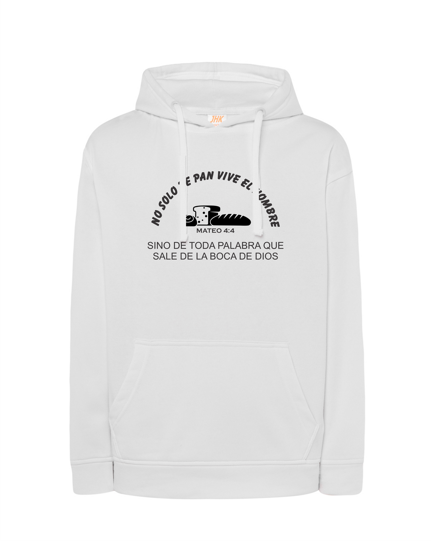 Sudadera con Capucha NO SOLO DE PAN