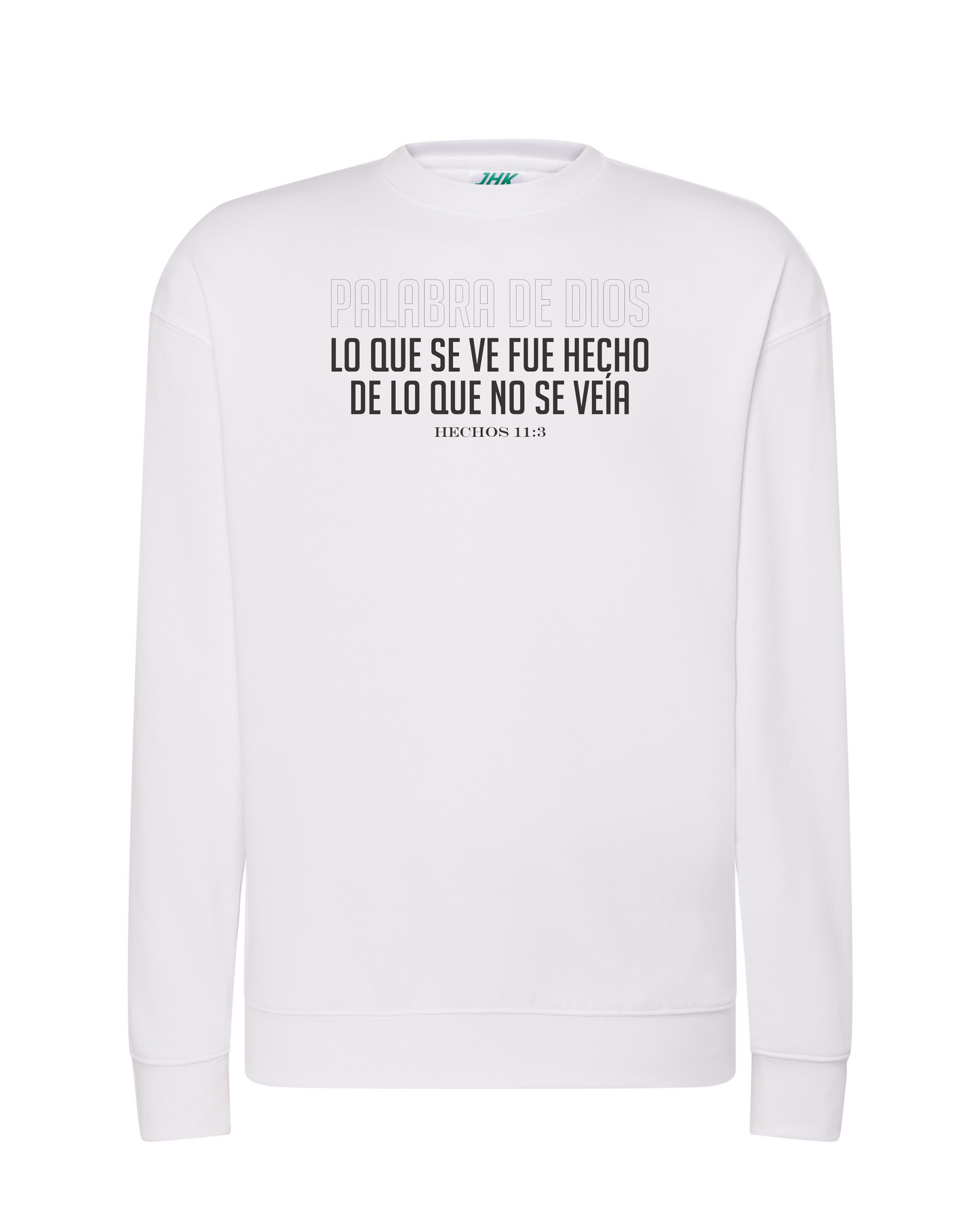 Sudadera sin capucha PALABRA DE DIOS