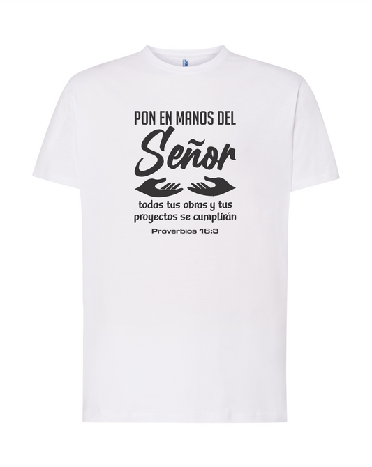 Camiseta PON EN MANOS DEL SEÑOR