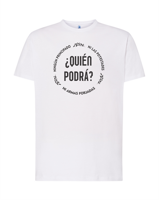 Camiseta QUIÉN PODRA?