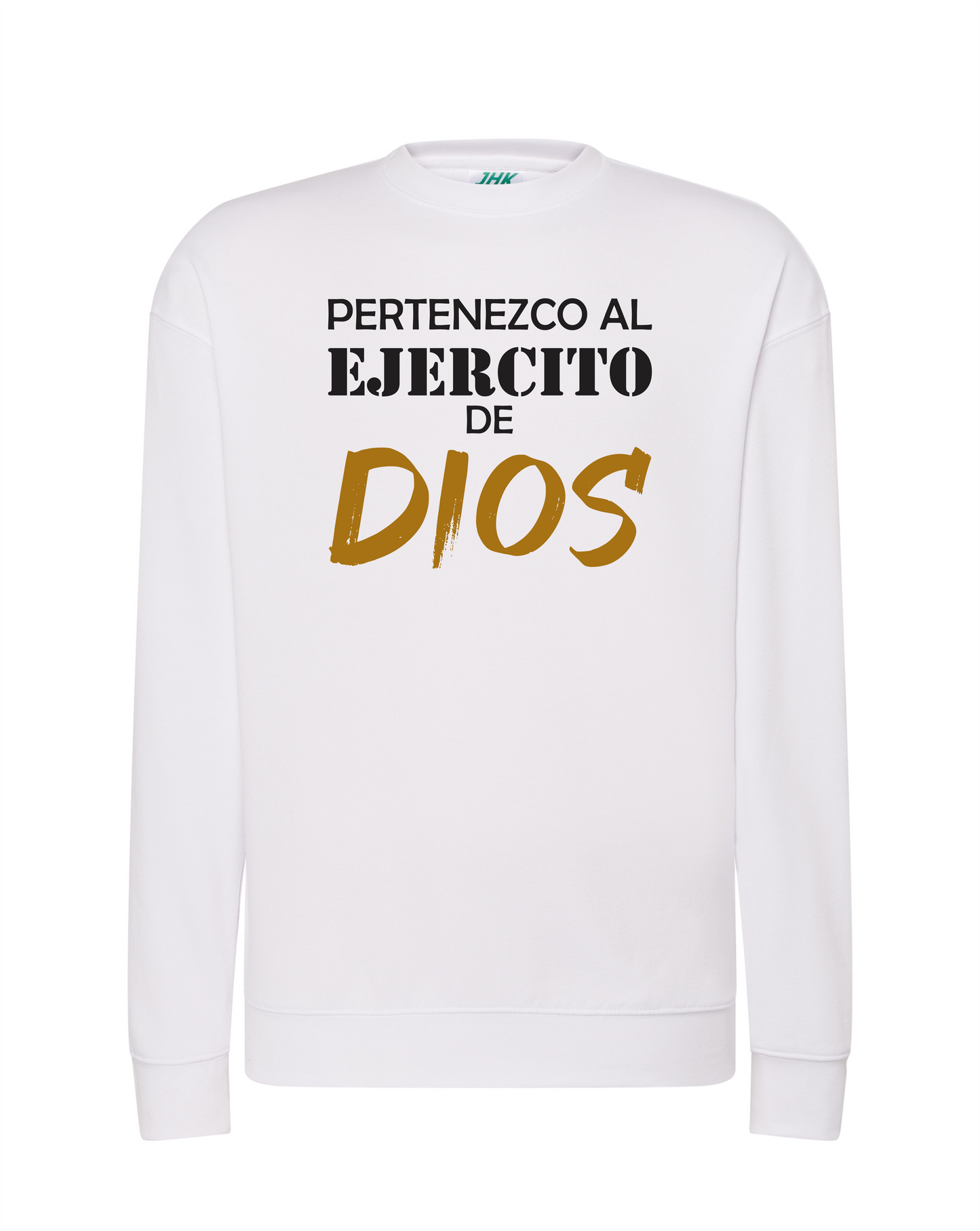 Sudadera sin Capucha EJERCITO DE DIOS