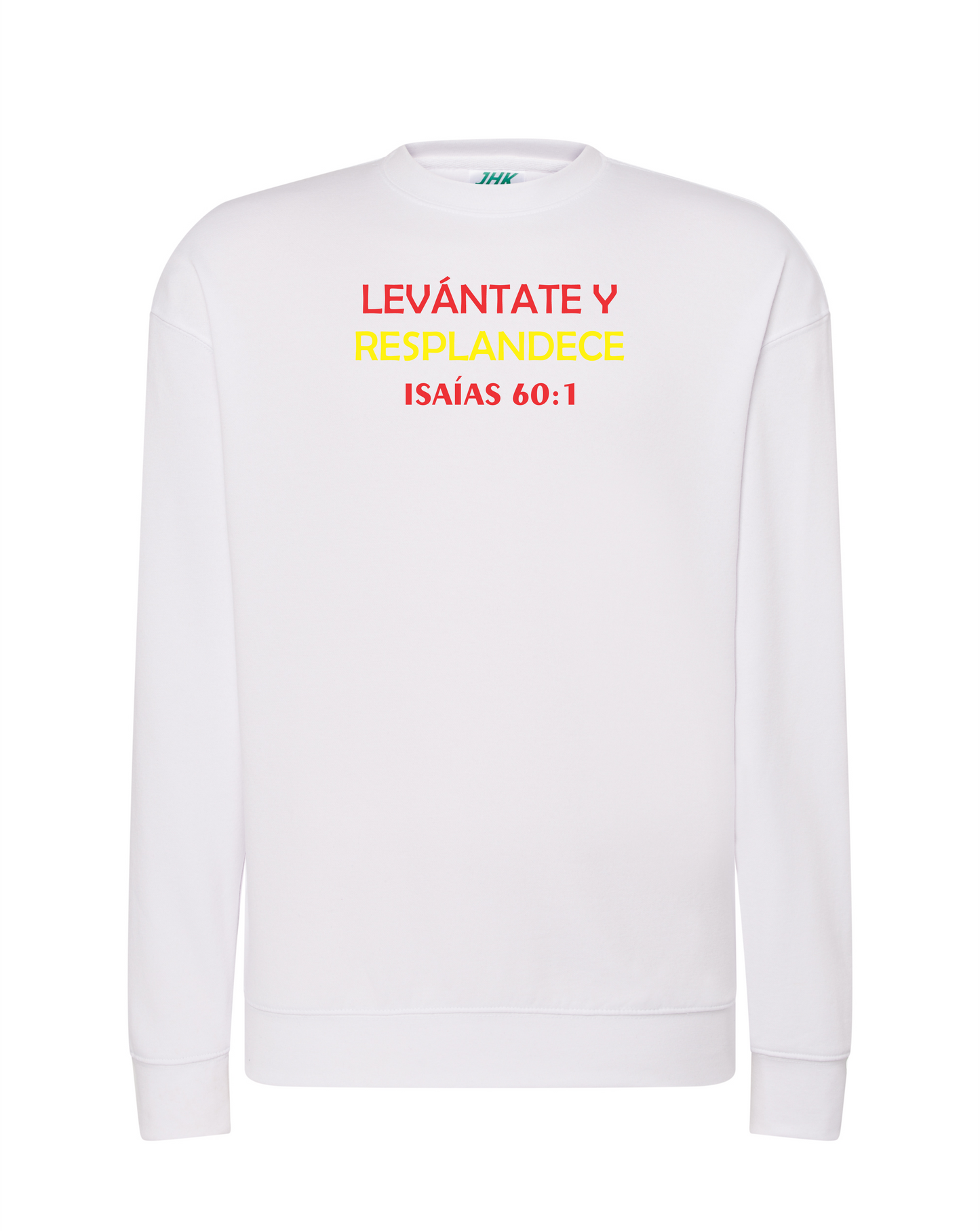 Sudadera sin capucha LEVÁNTATE