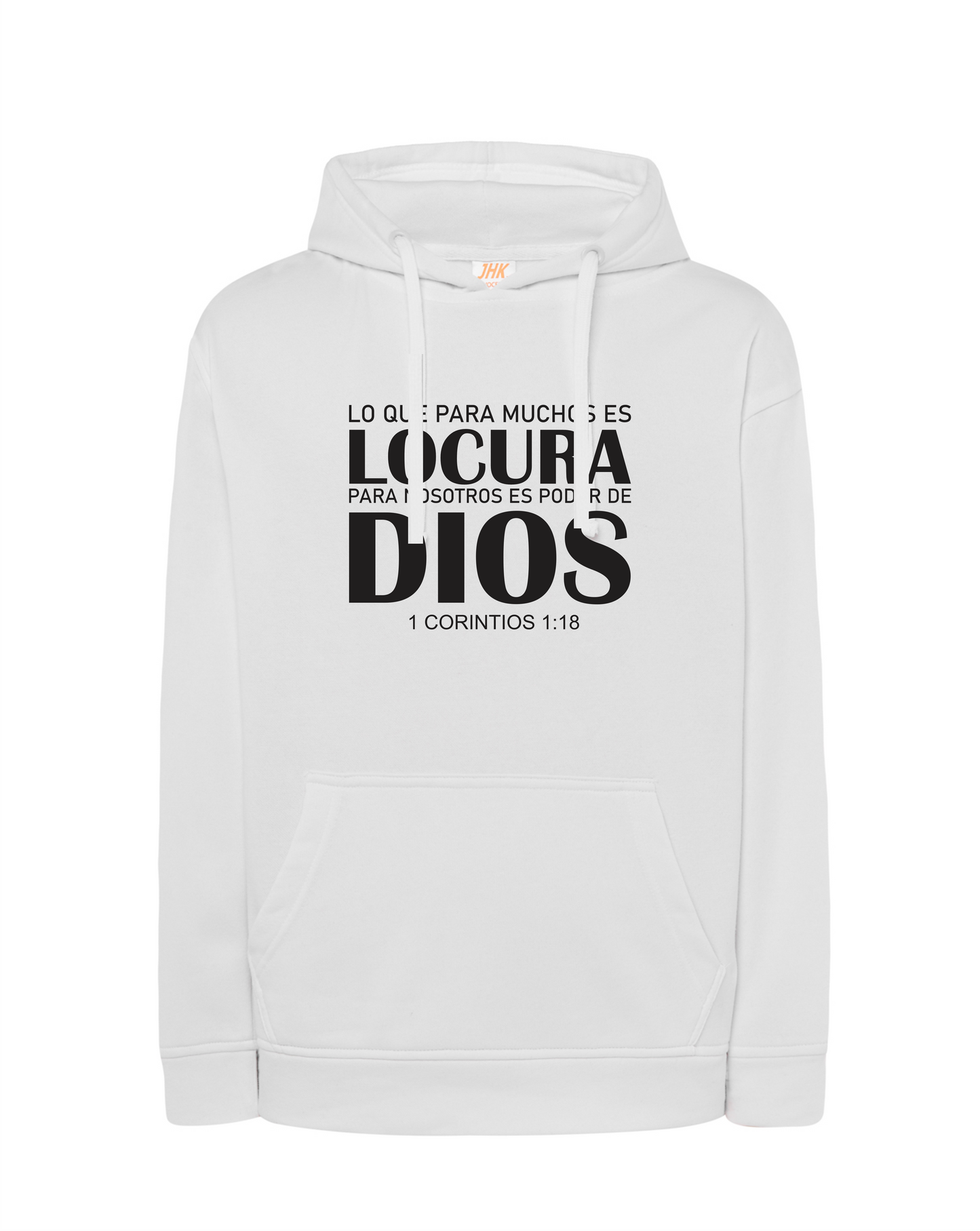 Sudadera con Capucha LOCURA DE DIOS